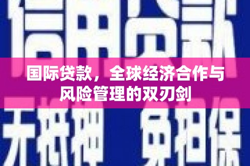 新郑国际贷款，全球经济合作与风险管理的双刃剑