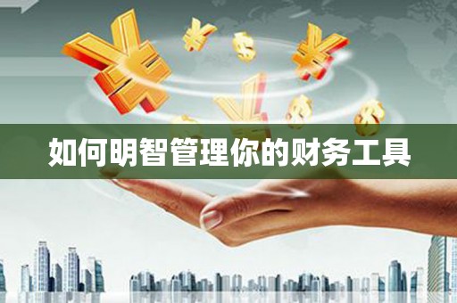 新郑如何明智管理你的财务工具