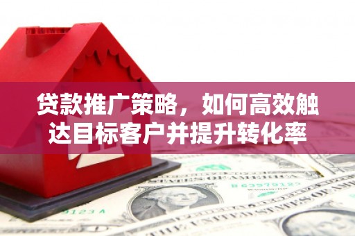 新郑贷款推广策略，如何高效触达目标客户并提升转化率