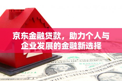新郑京东金融贷款，助力个人与企业发展的金融新选择