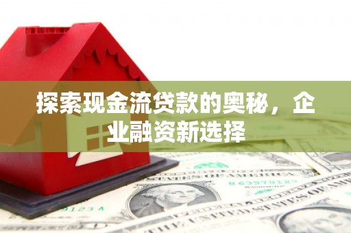 新郑探索现金流贷款的奥秘，企业融资新选择