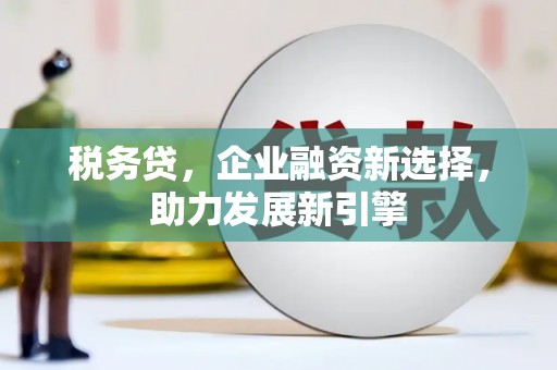 新郑税务贷，企业融资新选择，助力发展新引擎
