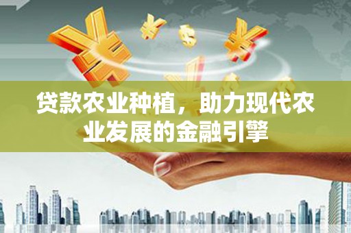新郑贷款农业种植，助力现代农业发展的金融引擎