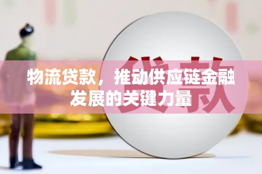 新郑物流贷款，推动供应链金融发展的关键力量