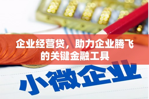 新郑企业经营贷，助力企业腾飞的关键金融工具
