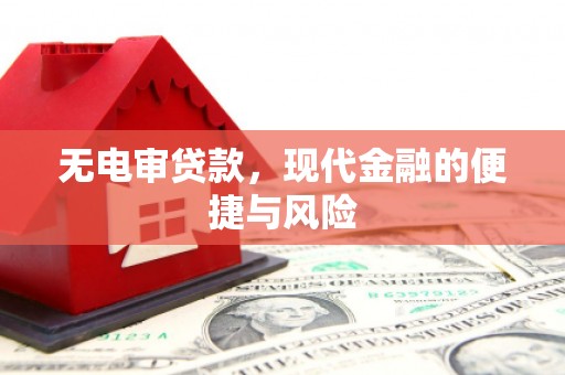 新郑无电审贷款，现代金融的便捷与风险
