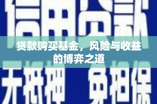 新郑贷款购买基金，风险与收益的博弈之道