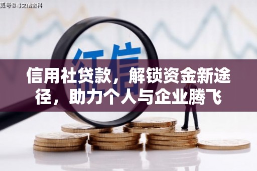 新郑信用社贷款，解锁资金新途径，助力个人与企业腾飞