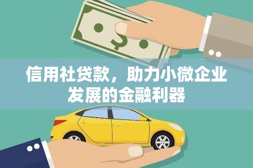 新郑信用社贷款，助力小微企业发展的金融利器