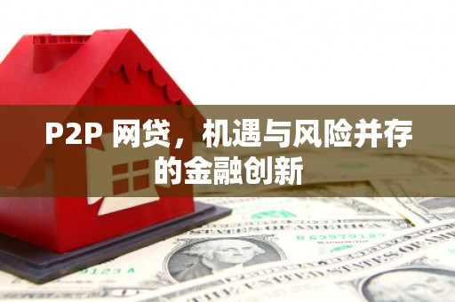 新郑P2P 网贷，机遇与风险并存的金融创新