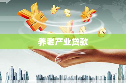 新郑养老产业贷款
