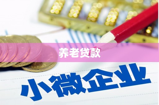 新郑养老贷款