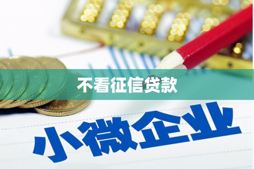 新郑不看征信贷款
